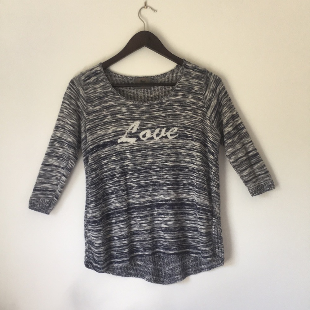 Sweet-n-Sinful | Love Knitted Sweater | Size: S